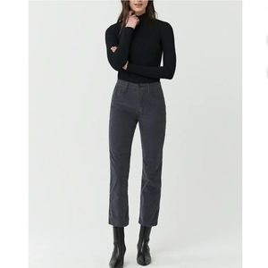 3x1 Women's FOSSIL Austin Crop High-Rise Straight-Leg‎ SIZE 30